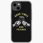GOOD TIMES BAD FRIENDS iPhone Soft Case RB1111 product Offical Bad-Friends Merch