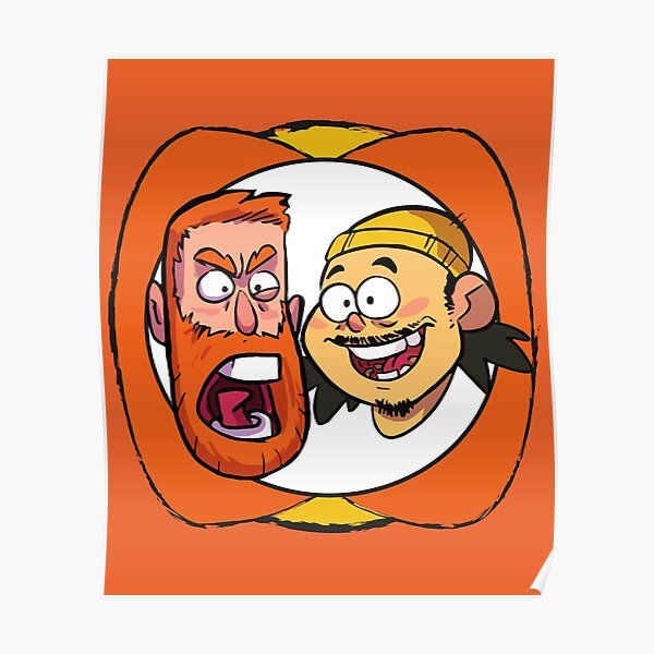 BAD FRIENDS PODCAST - BOBBY LEE - ANDREW SANTINO Poster RB1111 product Offical Bad-Friends Merch