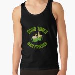 Good Times Bad Friends Quote Mens Boys Tank Top RB1111 product Offical Bad-Friends Merch