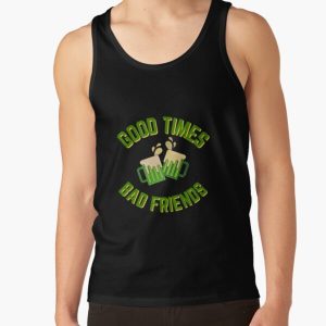 Good Times Bad Friends Quote Mens Boys Tank Top RB1111 product Offical Bad-Friends Merch
