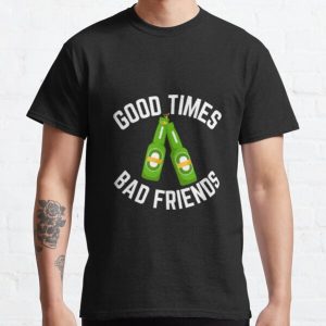 Good Times Bad Friends Vintage Mens Boys Classic T-Shirt RB1111 product Offical Bad-Friends Merch