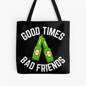Good Times Bad Friends Vintage Mens Boys All Over Print Tote Bag RB1111 product Offical Bad-Friends Merch