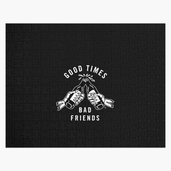 amazing the best logo from good times bad friends Jigsaw Puzzle RB1111 product Offical Bad-Friends Merch