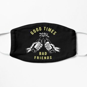 GOOD TIMES BAD FRIENDS Flat Mask RB1111 product Offical Bad-Friends Merch