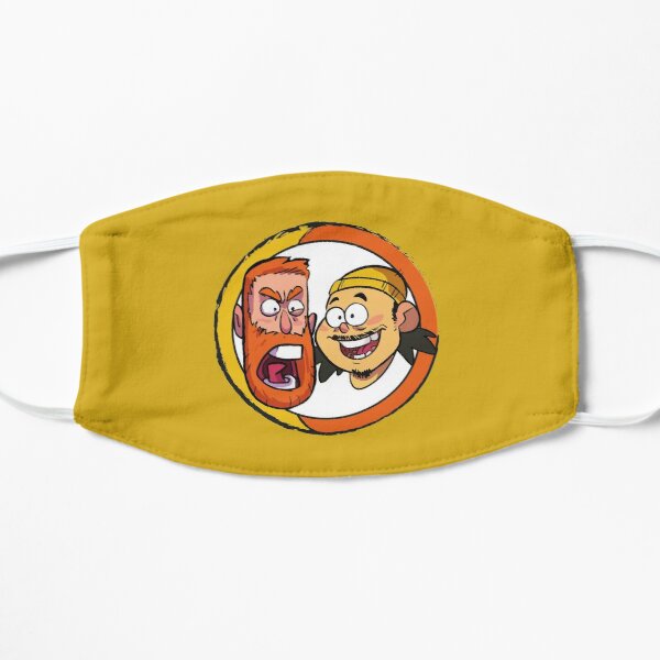 BAD FRIENDS PODCAST - BOBBY LEE - ANDREW SANTINO Flat Mask RB1111 product Offical Bad-Friends Merch